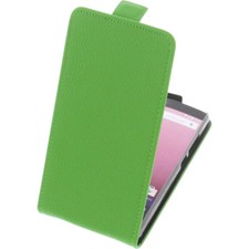 Custodia per Vernee Thor E Cellulare Modello Flip Protettiva Case Verde