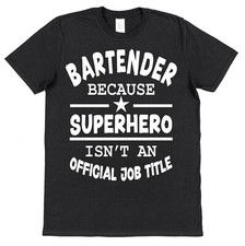 T-shirt supereroe barista