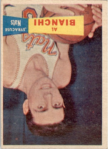 1957 topps bianchi - bianchi, ex