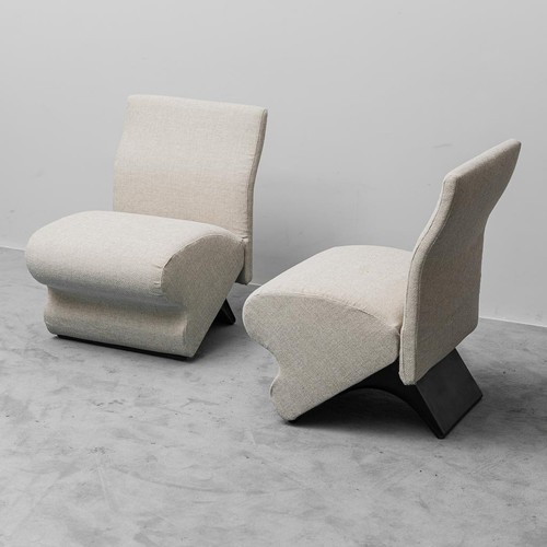 Coppia poltrone tessuto - di,