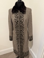 ESCADA Brown Wool Alpaca