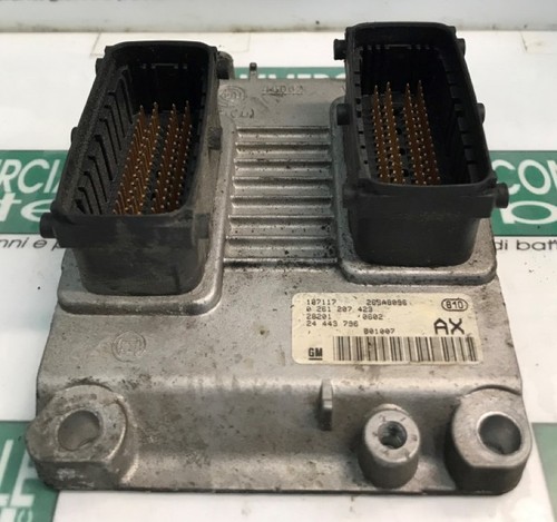 Ecu 0261207423 24443796 opel - 0261207423,