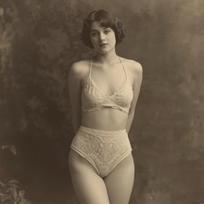 Dama donna modella vintage