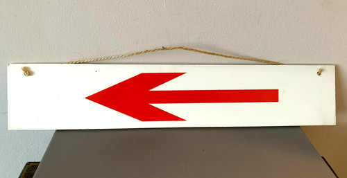 Legno insegna da - (mdf?),