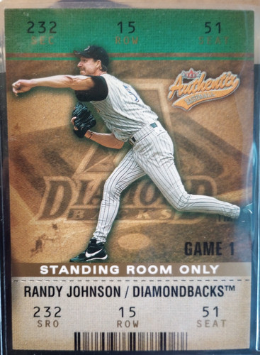 2003 fleer authentix randy - authentix,