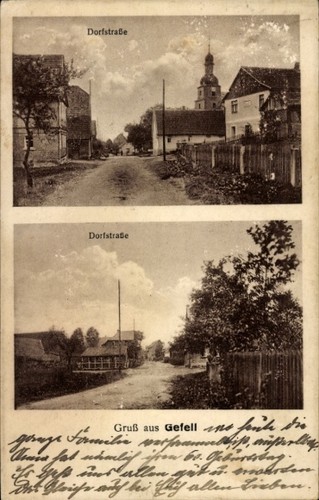 Cartolina gefell vogtland - cartolina, im