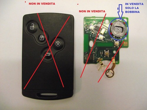Bobina antenna transponder per - bobina,