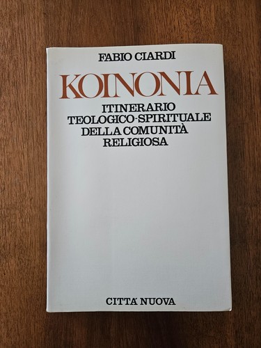 Fabio ciardi koinonia - ciardi,