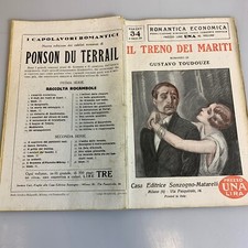 Romantica Economica Romanzo Il treno dei mariti di Toudouze Sonzogno