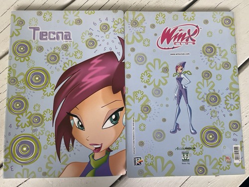 Quaderni winx tecna - winx, auguri