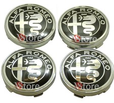 4 Tappi Coprimozzo Alfa Romeo