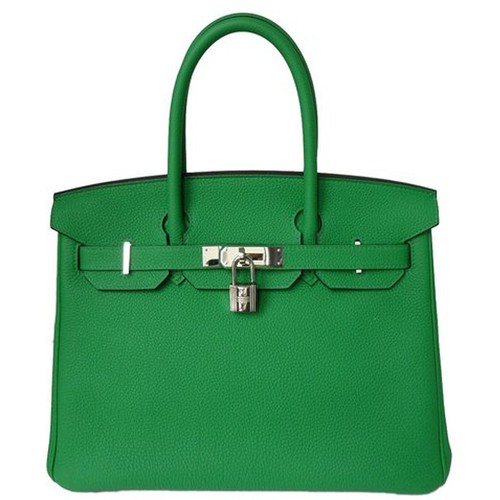 Hermes birkin green bamboo - hermes,