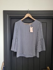 Top blusa viola Parigi blu