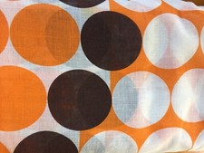 Tessuto Tende Originale Anni 70 Vintage Space  Age Optical