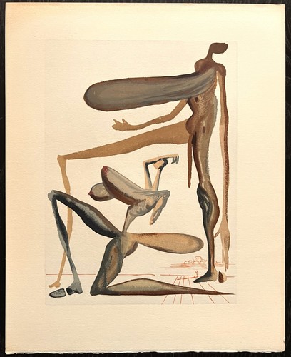 Salvador dalì xilografia - salvador,