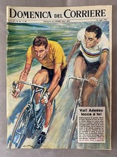 domenica corriere 1965 TOUR DE FRANCE FELICE GIMONDI FAUSTO COPPI CICLISMO BICI