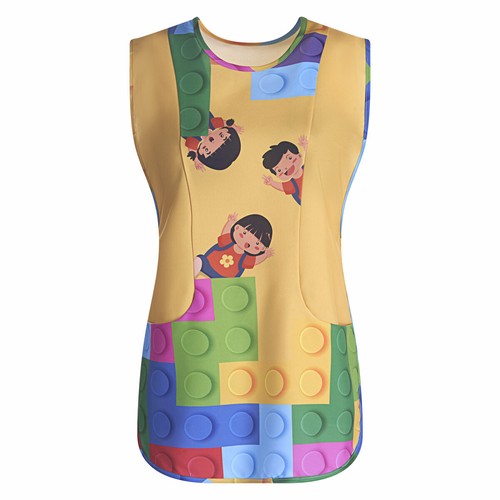 Grembiule maestra asilo - , poncho