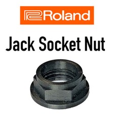 Roland parte di ricambio dado in plastica amplificatore jack telefono standard - stock UK