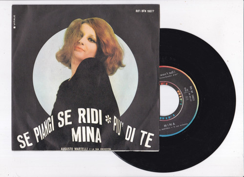 Disco giri mina piangi - disco,