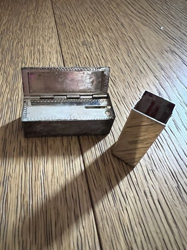 Porta rossetto argento - argento, vintage