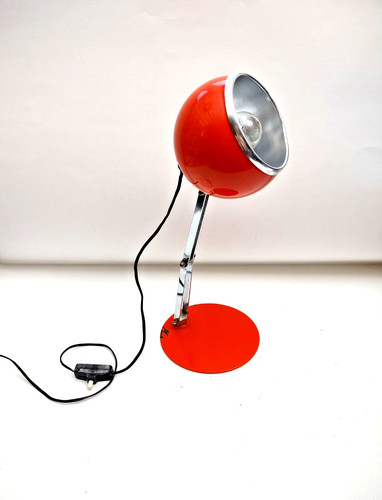 Lampada space age arancione - lampada,