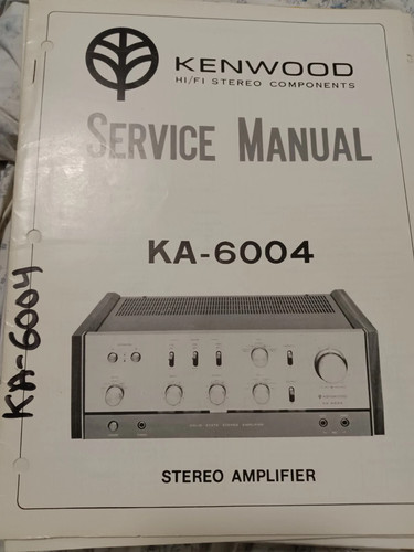 Kenwood 6004 amplificatore - kenwood, ka-6004