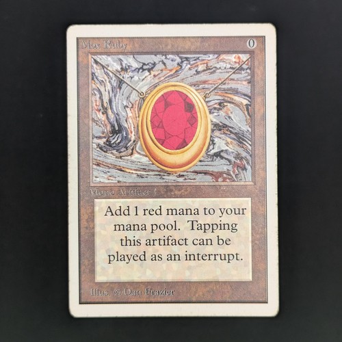 Mtg mox ruby - mtg, <<//