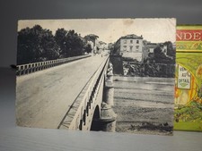 Cartolina Saluti Da Cecina Ponte Corso Vittorio Emanuele Formato Grande 