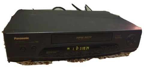 Vhs player videoregistratore - vhs,