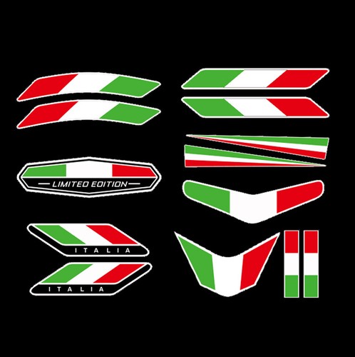 13pz sottile adesivo bandiera - 13pz,