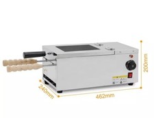 Macchina elettrica ungherese Kurtos Kalacs camino torte forno rotolo griglia #F19