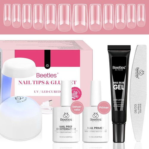 504pcs gel nail kit short - 504pcs,