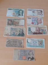 lotto banconote italiane lire