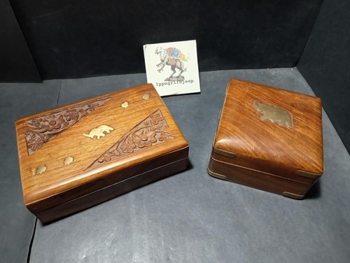 Scatole legno noce - n.2,