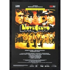 locandina NOVECENTO bertolucci de niro lancaster depardieu poster cinema CAT14