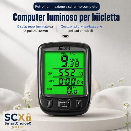 Computer bordo per bici e - computer,