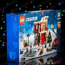 ⭐ LEGO 10263 Caserma dei pompieri del villaggio invernale Christmas Winter