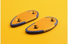 Tappo Specchietti Oro-Blu 45