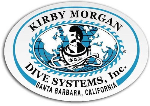 Adesivo kirby morgan - kirby,