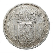 [NC] OLANDA - 1 GULDEN 1913 -