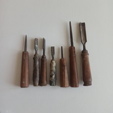 Vecchi strumenti scalpelli - 7,