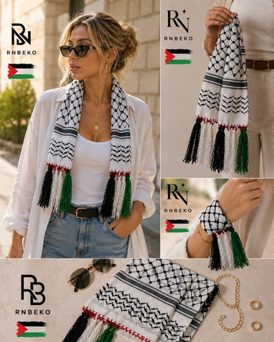 Keffiyeh sciarpa palestina - sciarpa,