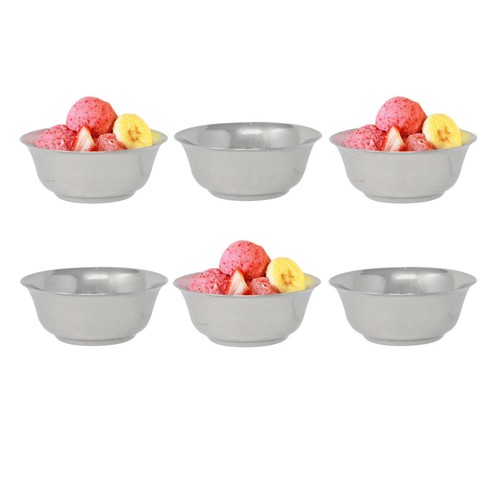 Tazze gelato acciaio - tazze, lato