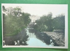 WARWICK CASTLE  and River Avon  Vintage  1920's Photo-card  KE05M