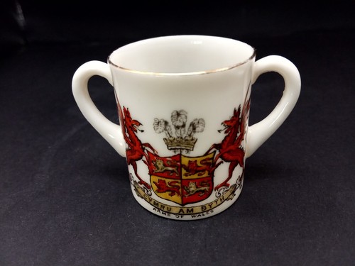 Crested china arms - -, of