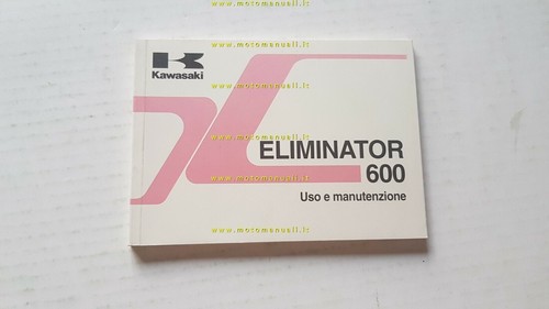 Kawasaki eliminator 600 - eliminator, 1996