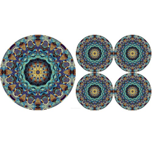 Set tovagliette tavolo feltro