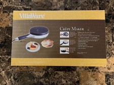 VillaWare Electric Crepe Maker Model 7 1/2" Cooking Plate