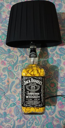 Lampada bottiglia jack - lampada,