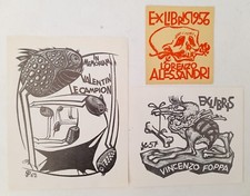 ♥ LOTTO 3 EX LIBRIS LORENZO